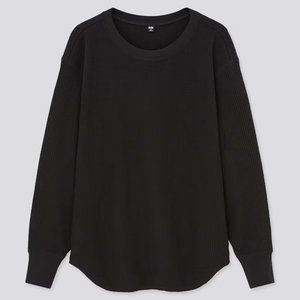 UNIQLO Waffle Crewneck